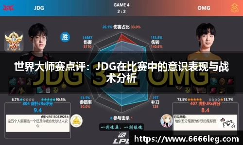 世界大师赛点评：JDG在比赛中的意识表现与战术分析
